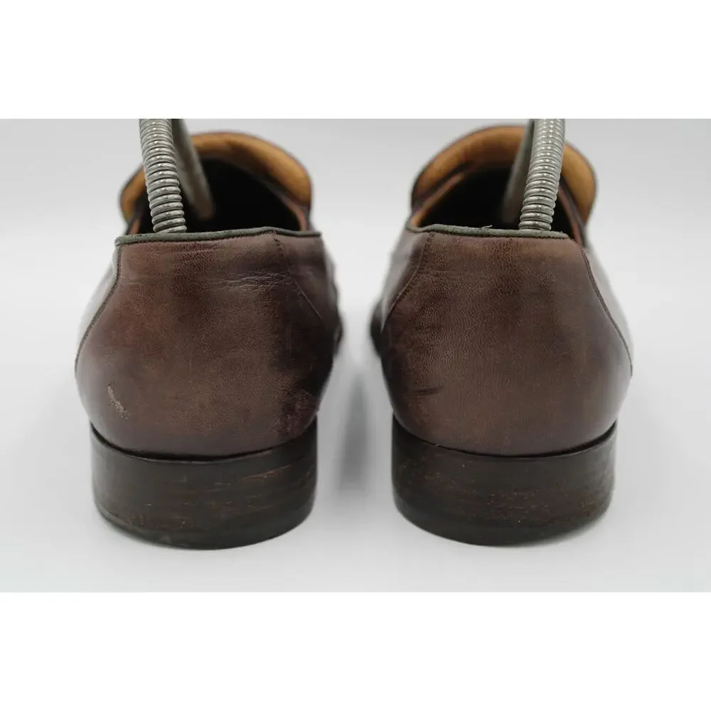 Size 9.5 - Vintage Bally Styleflex Jaro Genuine Leather Dress Shoes Switzerland